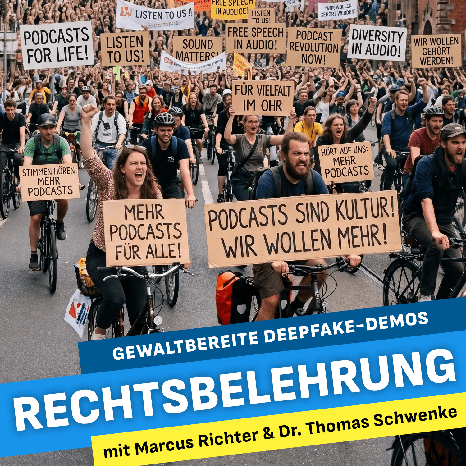 Gewaltbereite Deepfake-Demos – Obiter Dictum 20
